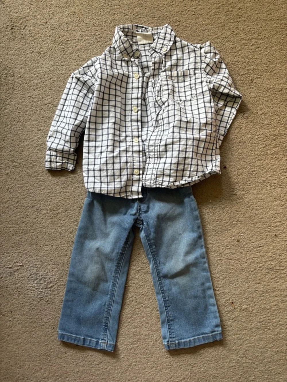The Children's Place Light Pink Toddler Button Shirt - Picture 5 of 7